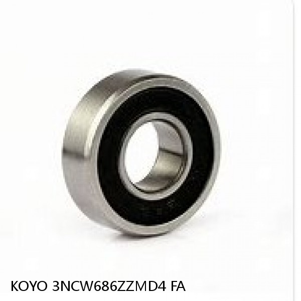 3NCW686ZZMD4 FA KOYO 3NC Hybrid-Ceramic Ball Bearing