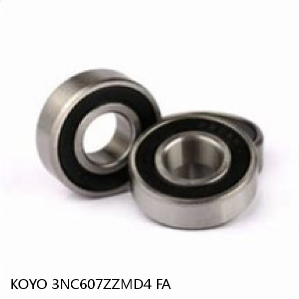 3NC607ZZMD4 FA KOYO 3NC Hybrid-Ceramic Ball Bearing