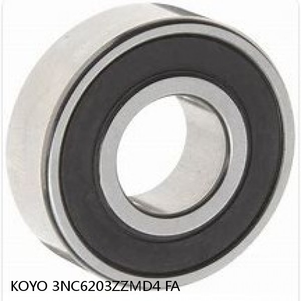 3NC6203ZZMD4 FA KOYO 3NC Hybrid-Ceramic Ball Bearing