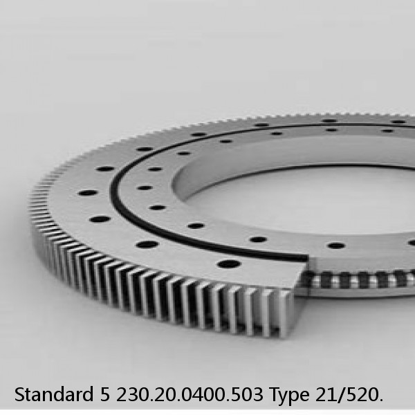 230.20.0400.503 Type 21/520. Standard 5 Slewing Ring Bearings